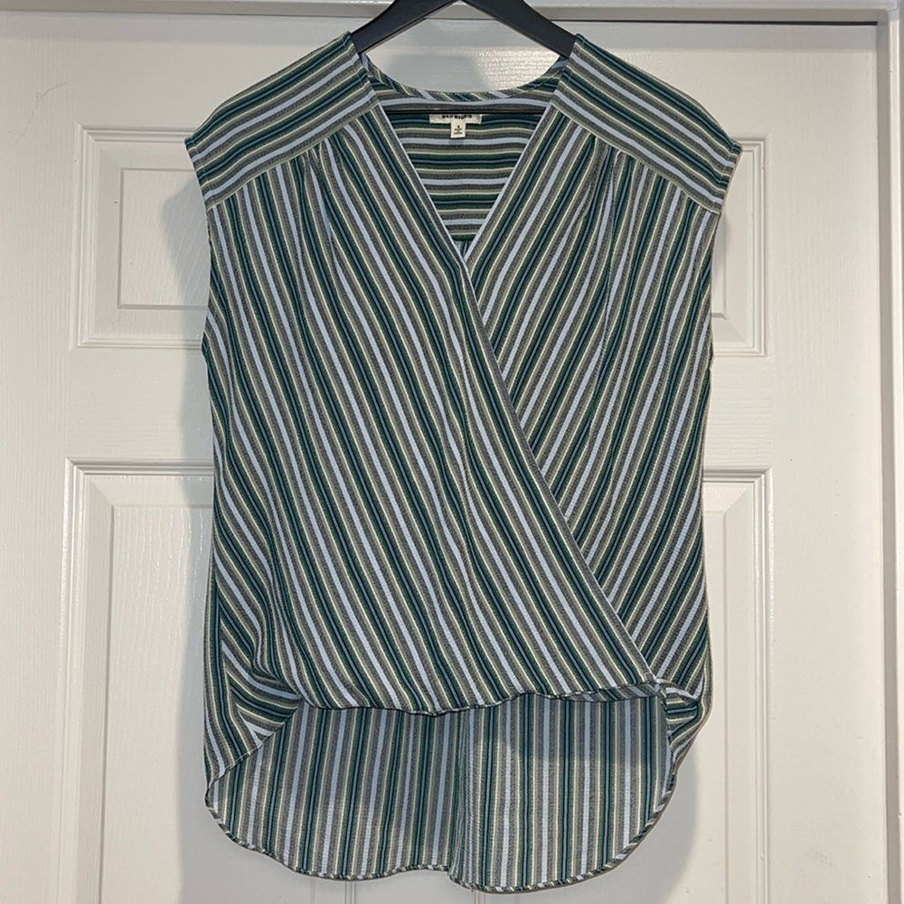 Max Studio striped blouse